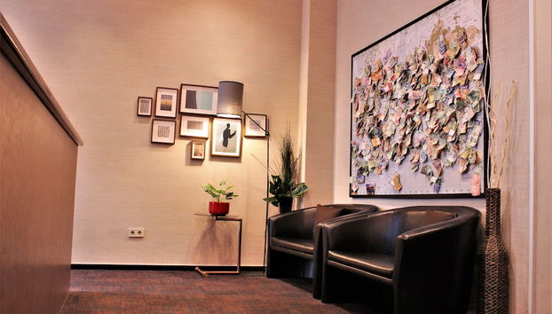 Sitzecke in der Lobby