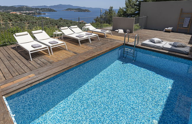 Superior 3-bedroom Villa Cassiope With Private Pool and Breathtaking Sea Views - Foto 20