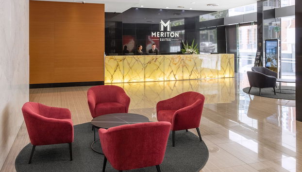 Sala de estar do lobby