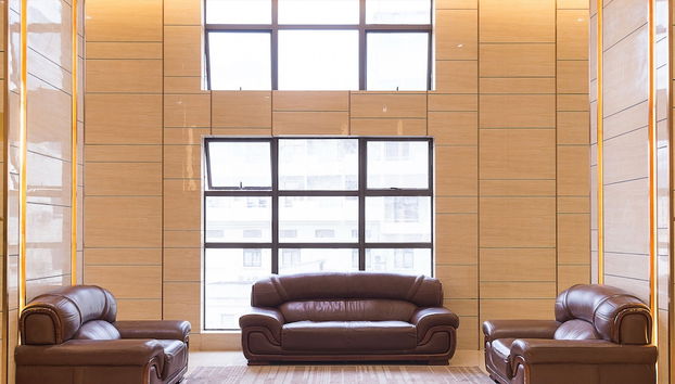 Sala de estar do lobby