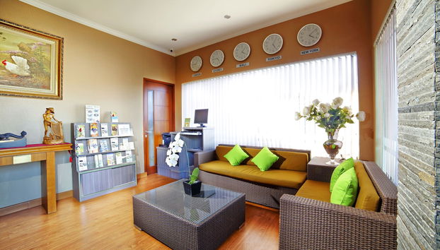 Sitzecke in der Lobby