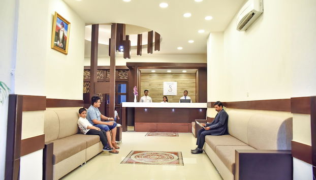 Sitzecke in der Lobby