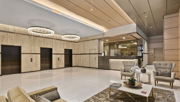 Sala de estar do lobby