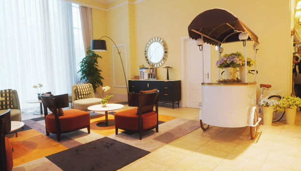 Sitzecke in der Lobby