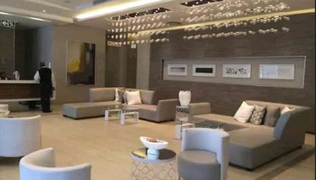 Sala de estar do lobby