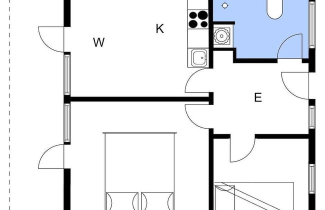 Cozy Brenderup Apartment on the Beach - Foto 7