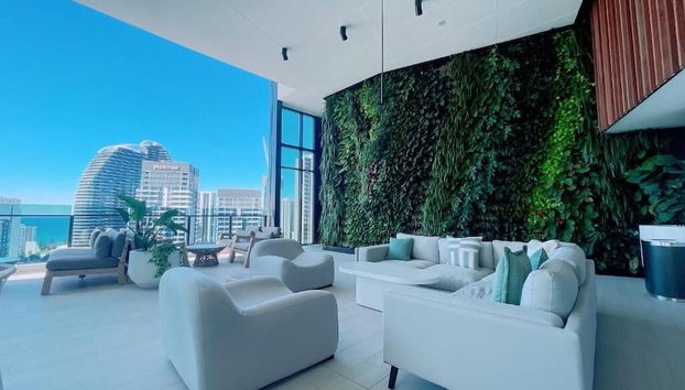 Sala de estar do lobby