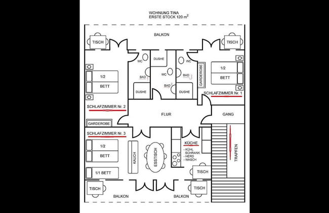 Holiday Home to 17 Persons - Foto 7