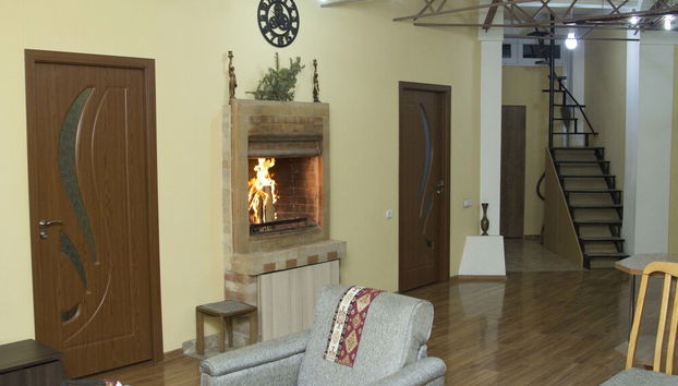 Zona de estar del vestíbulo