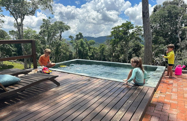 Recanto dos Pássaros na Serra em Rancho Queimado com Piscina Aquecida - Foto 16