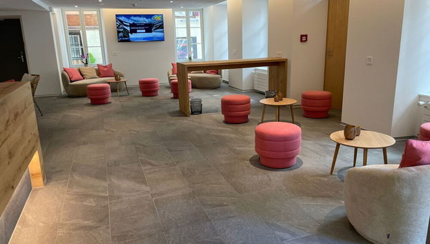 Sitzecke in der Lobby