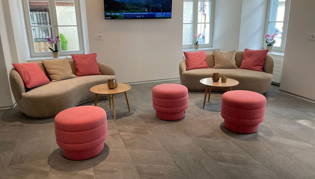 Sitzecke in der Lobby