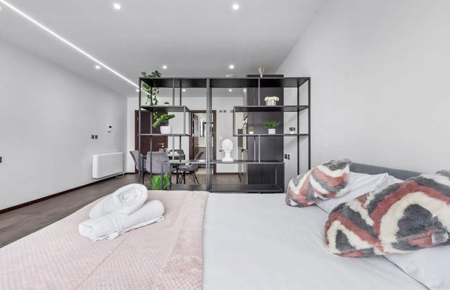 Luxury Studio Flat Near Kings Cross Station London - Foto 15