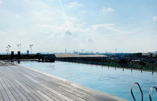 Spacious And Homey Studio At Cleon Park Apartment - Foto 13