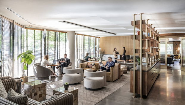 Sitzecke in der Lobby