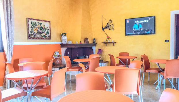 Sala de estar do lobby