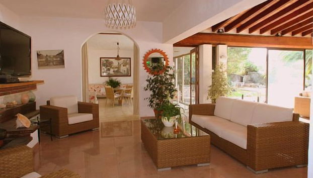 Sala de estar do lobby