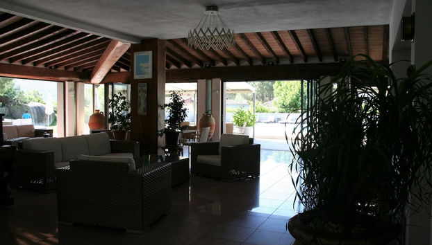 Sala de estar do lobby