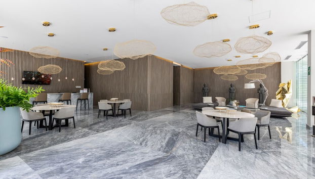 Sala de estar do lobby