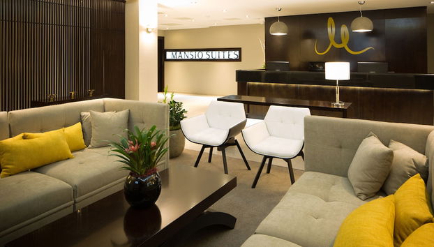 Sala de estar do lobby
