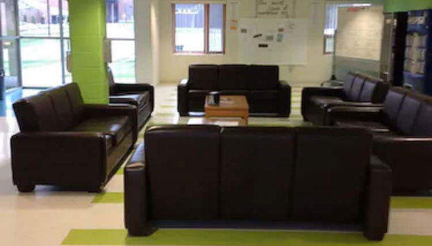 Sitzecke in der Lobby