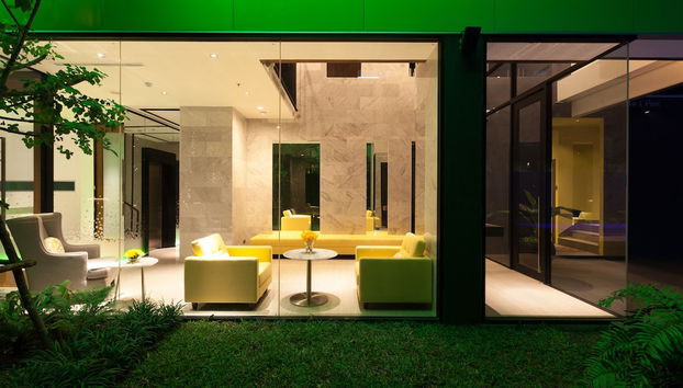 Sitzecke in der Lobby