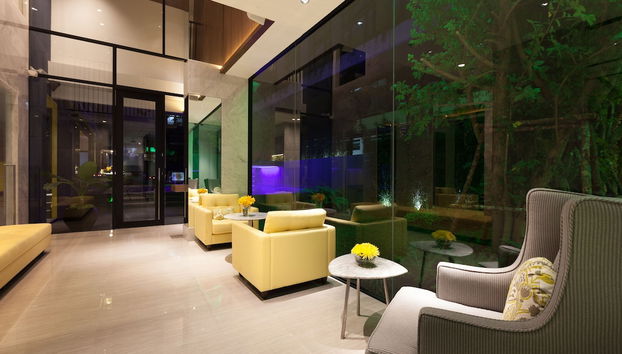 Sitzecke in der Lobby