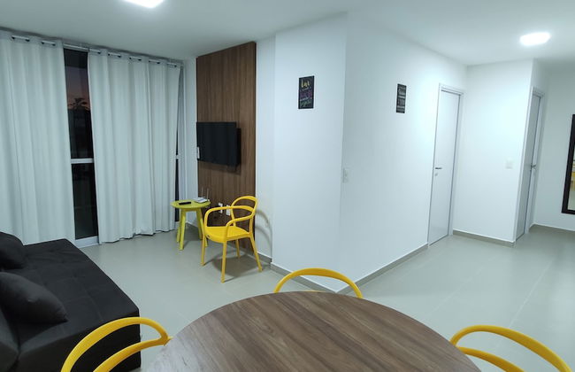 Areias do Mar | 2 Quartos, Vista Mar, Amplo com Varanda A206 - Foto 4