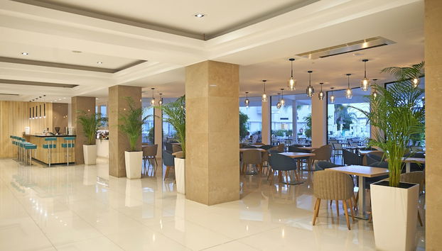 Sala de estar do lobby