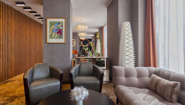 Sitzecke in der Lobby