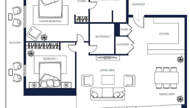 Foto 1 - 2B-Fairways West-301 by bnbme homes