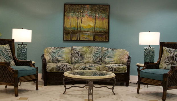 Zona de estar del vestíbulo