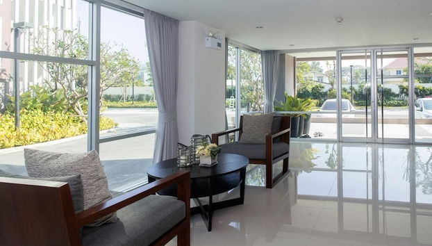 Sala de estar do lobby