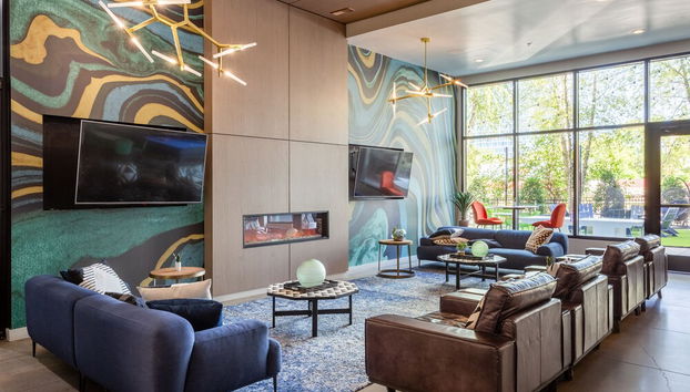 Sitzecke in der Lobby