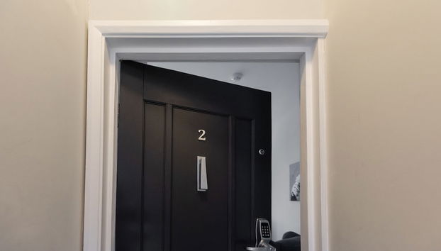 Interior entrance