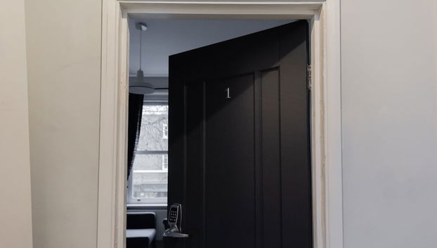 Interior entrance