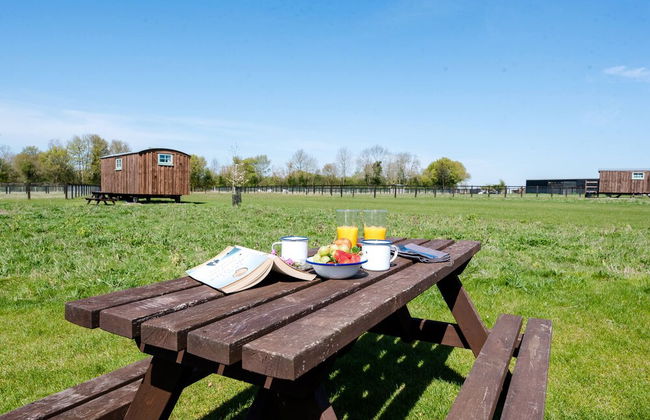 Honeysuckle Farm Hut 3 - Suffolk Farm Holidays - Foto 17