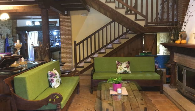 Sitzecke in der Lobby