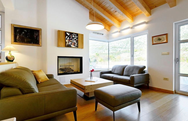 Casa con 5 camere da letto a Zagvozd con piscina privata e terrazza - Foto 16