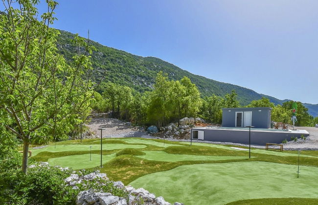 Casa con 5 camere da letto a Zagvozd con piscina privata e terrazza - Foto 62