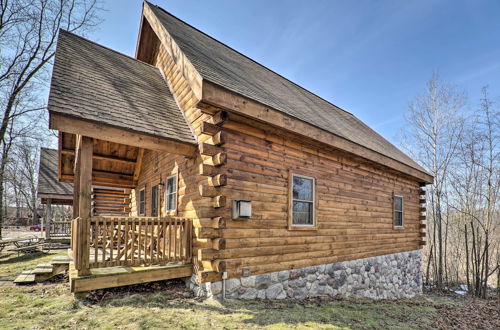 Photo 6 - Warm & Woodsy Rothbury Escape w/ Loft & Porch