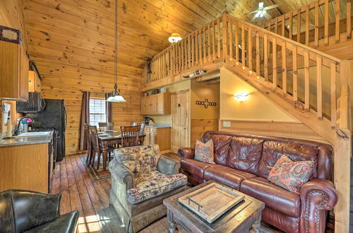 Photo 3 - Warm & Woodsy Rothbury Escape w/ Loft & Porch