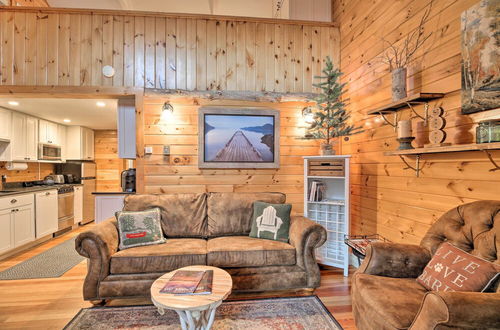 Photo 6 - Pet-friendly Adirondack Cabin w/ On-site Lake