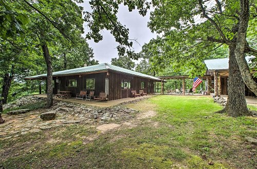 Photo 1 - 'pine Lodge Cabin' on 450 Acres in Ozark Mountains