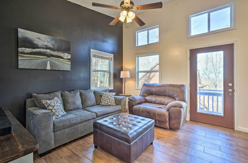 Photo 8 - Gray Home w/ View of Boone Lake + Fire Pit