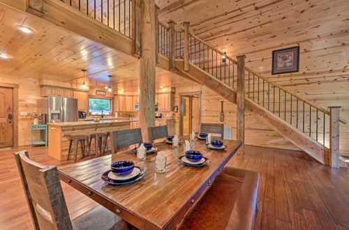 Photo 14 - Creekside Cabin With Deck, Hot Tub & Fire Pit