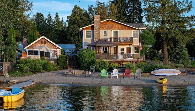 Photo 1 - Charming Lakefront Cabin w/ Deck & Fire Pit