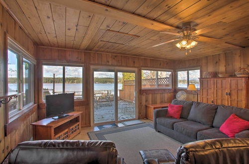 Photo 4 - Charming Lakefront Cabin w/ Deck & Fire Pit