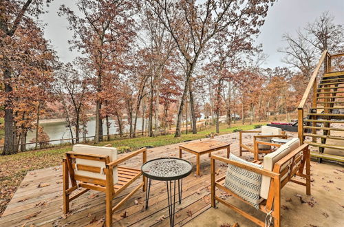 Photo 1 - Lakefront Rogers Getaway w/ Hot Tub & Deck