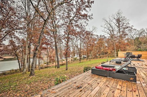 Photo 2 - Lakefront Rogers Getaway w/ Hot Tub & Deck